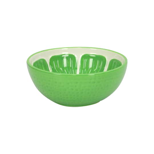 6&#x22; Green Ceramic Bowl by Celebrate It&#xAE;